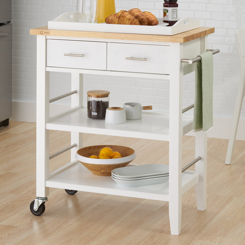 Trinity Kitchen Cart & Reviews Wayfair
